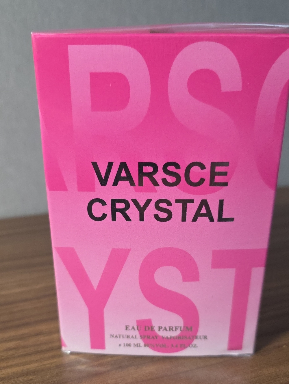 Varsce Crystal Eau de Parfum - Pink Gradient Box